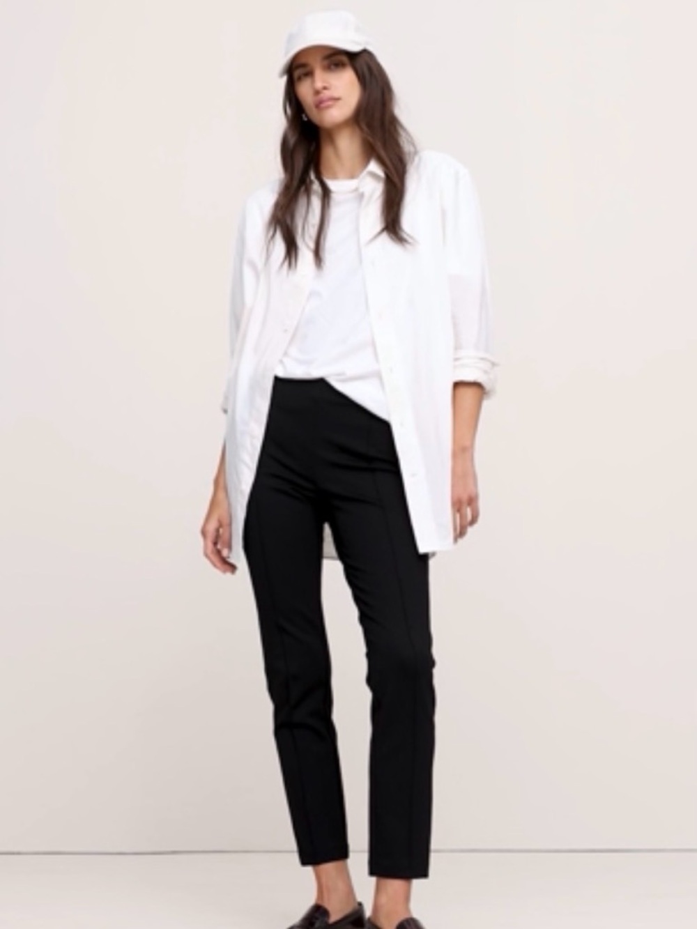 Banana Republic Black Skinny Everywhere Ponte Pant